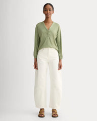 womens-air-v-neck-henley-sagebrush