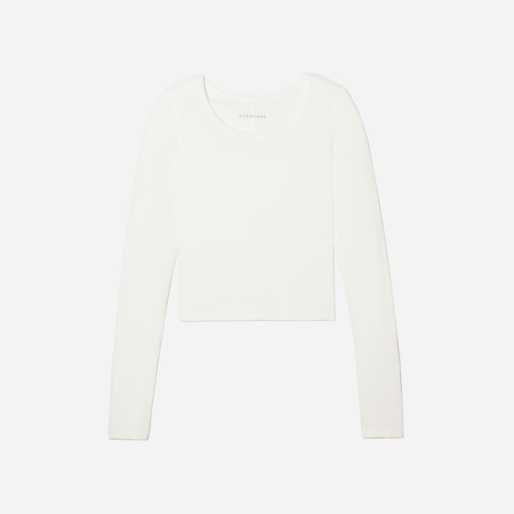 womens-cropped-pima-rib-ls-crew-white | alt