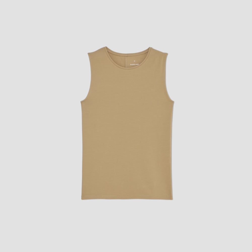 womens-supima-stretch-tank-tigers-eye | alt