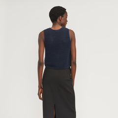 womens-crochet-knit-cami-navy