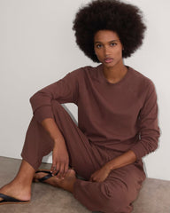 womens-premium-weight-jersey-top-dark-mahogany