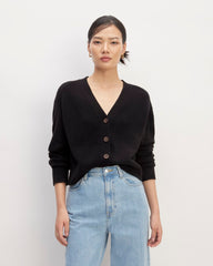 womens-recashmere-cropped-cardigan-core-black | primary