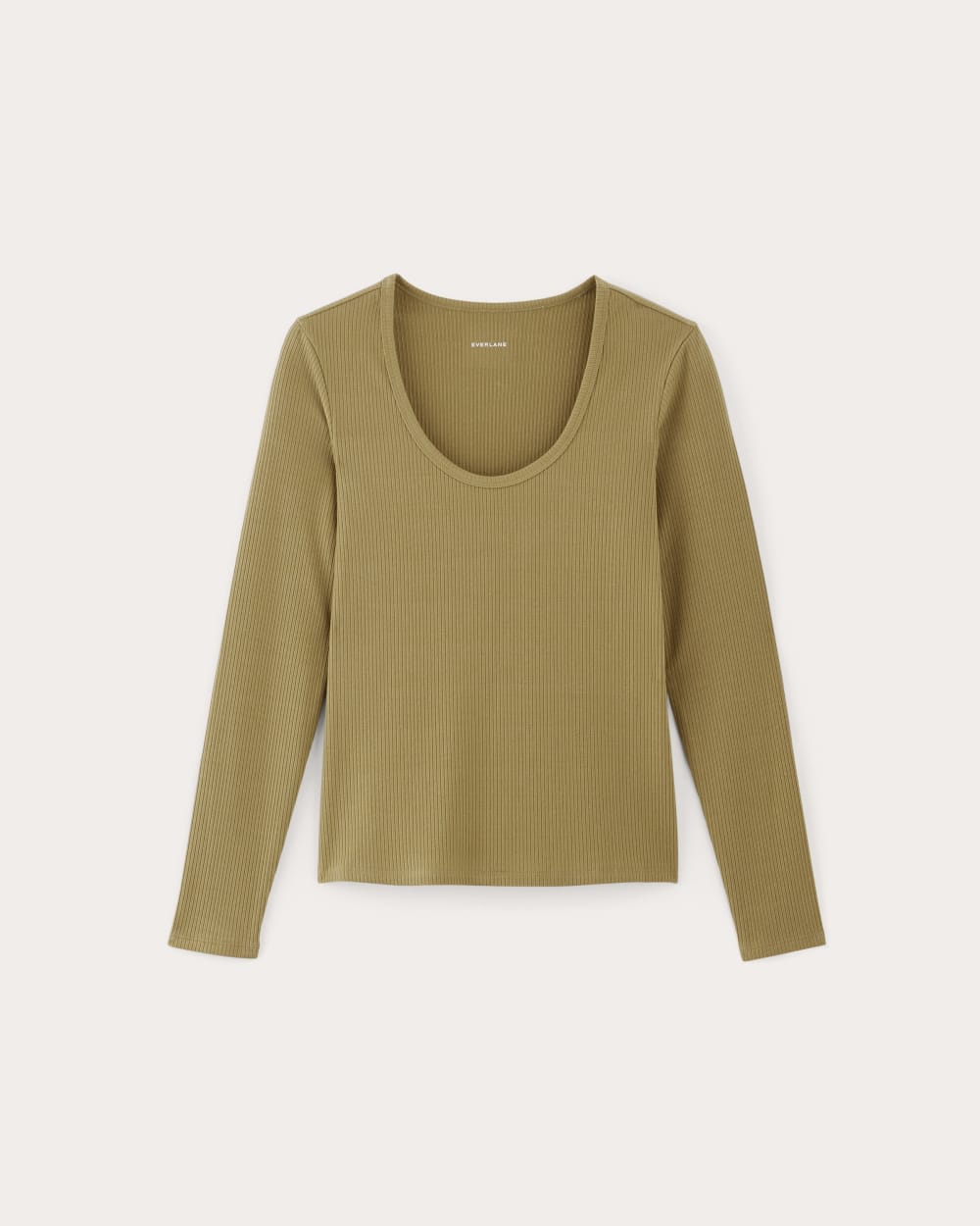 womens-tencel-rib-long-sleeve-shimmy-tee-fennel-seed | alt