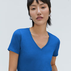 womens-organic-cotton-v-neck-lapis