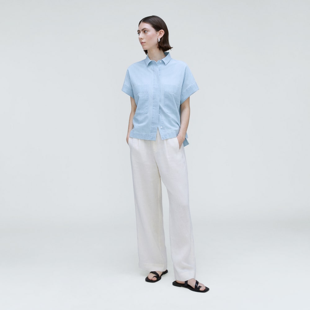 womens-rechambray-box-cut-shirt-icy-blue