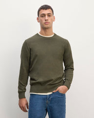 mens-no-sweat-cotton-sweater-heather-beech | primary