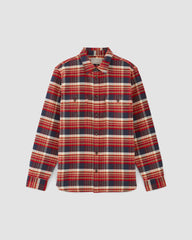 mens-heavyweight-overshirt-navy-red-honey | alt