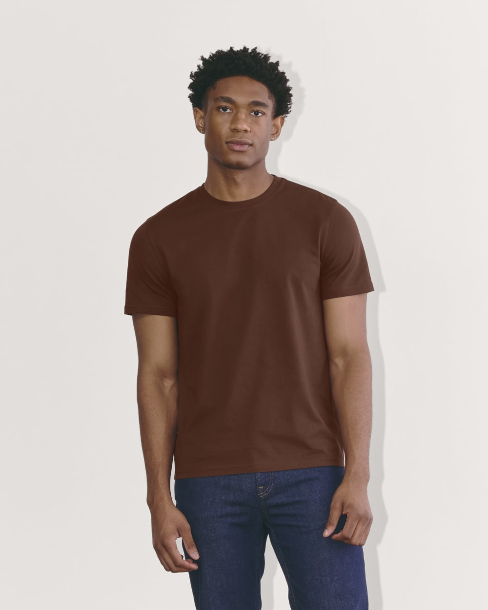 mens-essential-organic-crew-uniform-dark-mahogany | primary