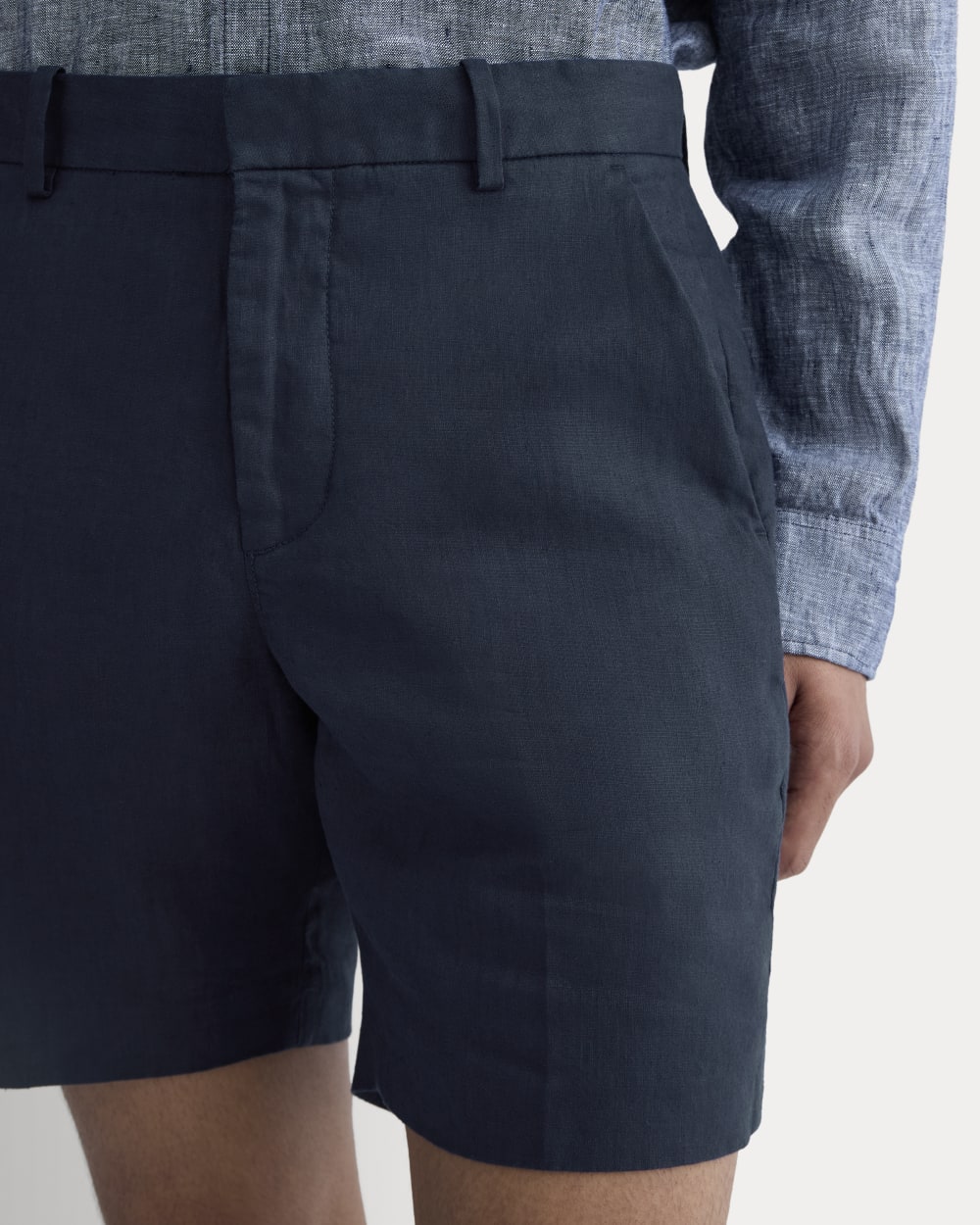 mens-linen-trouser-short-navy