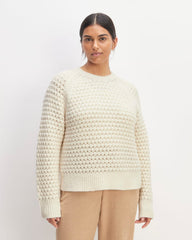 womens-cloud-oversized-textured-crew-bone | primary