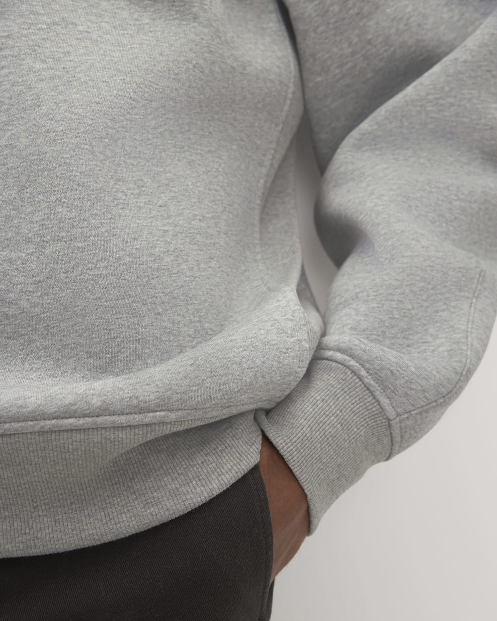 mens-renew-fleece-half-zip-heathered-grey