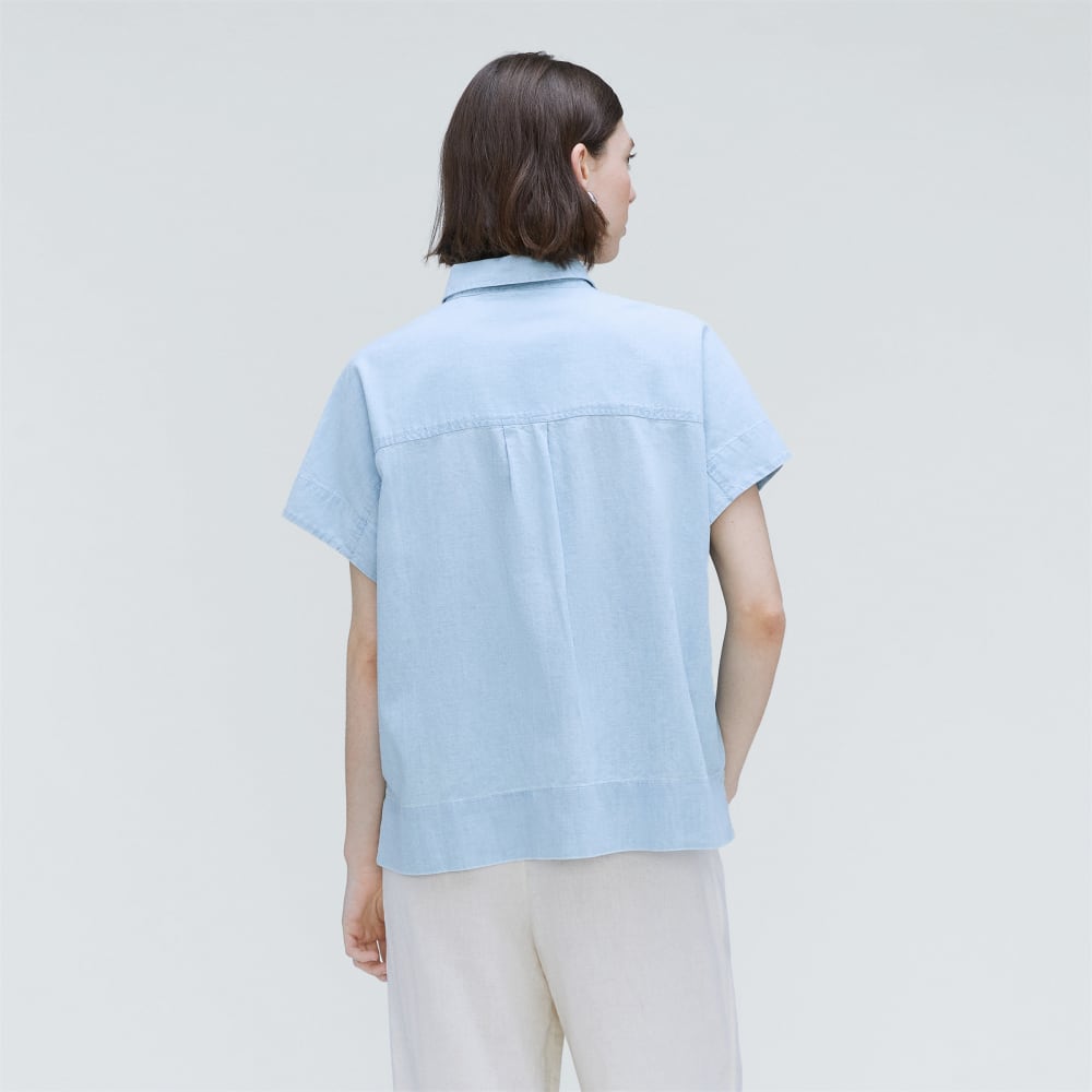 womens-rechambray-box-cut-shirt-icy-blue