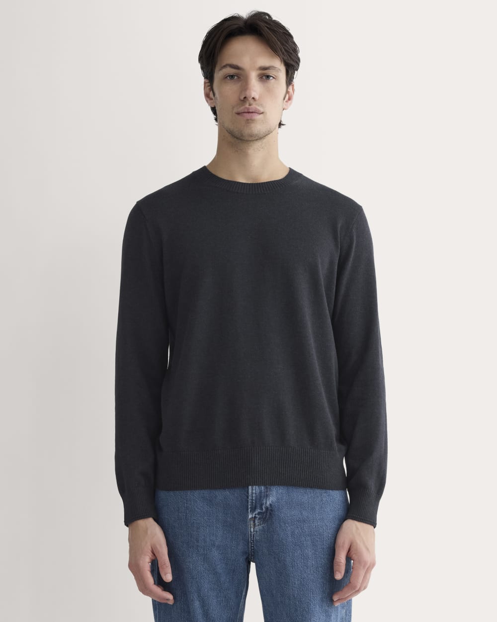 mens-no-sweat-cotton-sweater-heather-midnight | primary