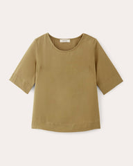 womens-tencel-buttersoft-relaxed-tee-fennel-seed | alt