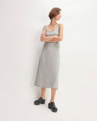 womens-cozy-stretch-skirt-heathered-grey | primary