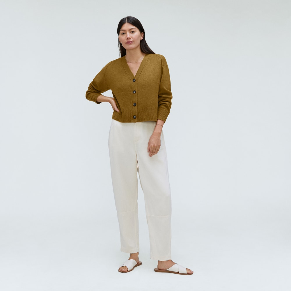 womens-recashmere-cropped-cardigan-tapenade