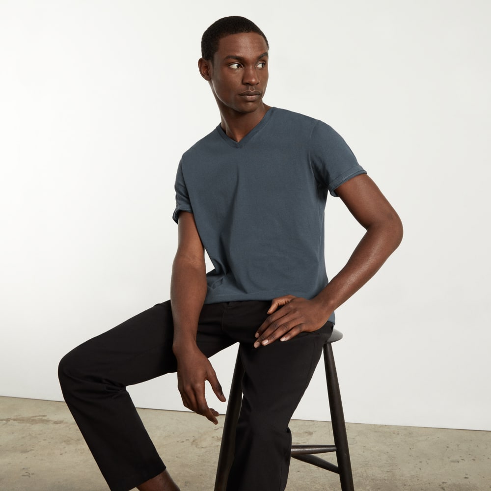 mens-organic-cotton-v-neck-tee-dark-slate