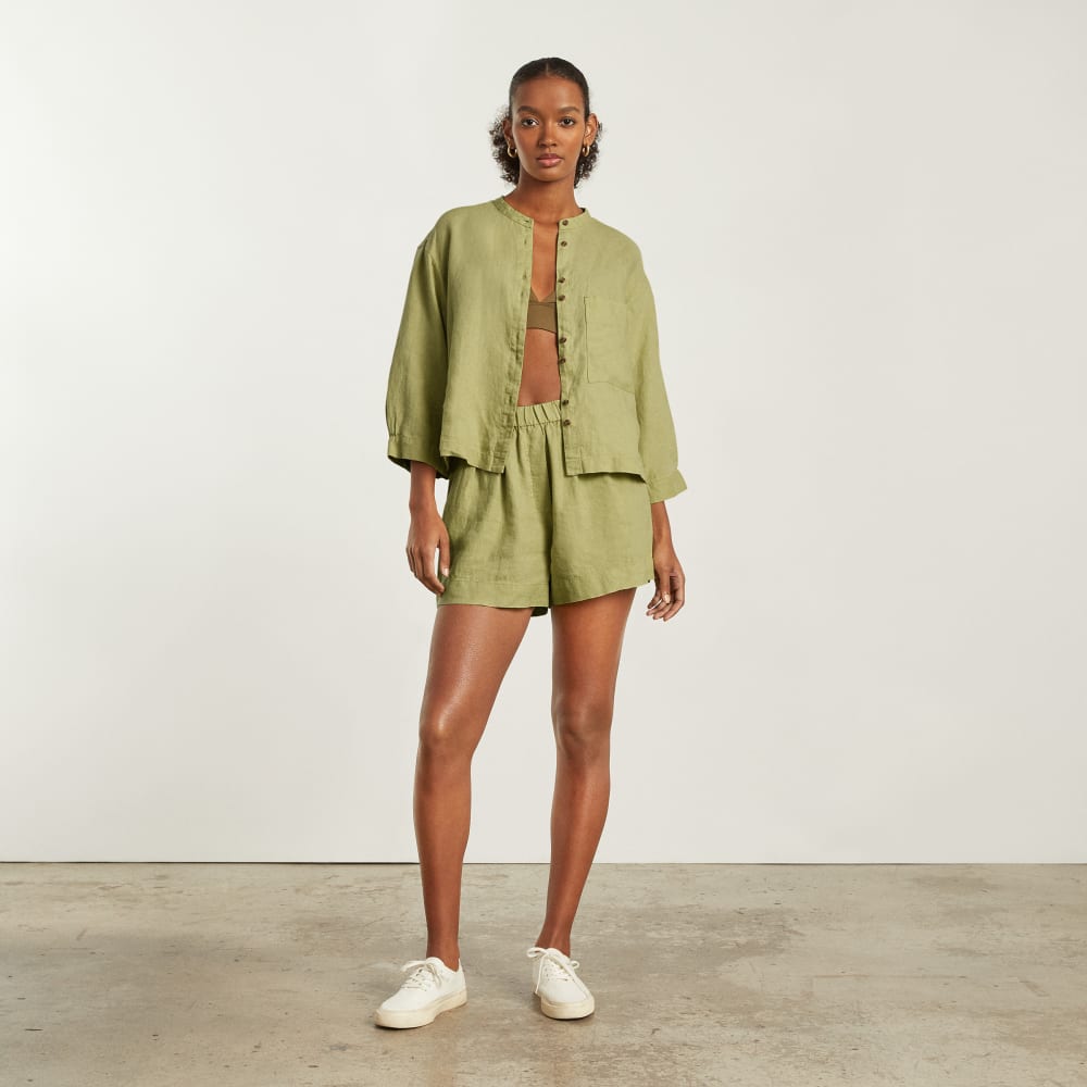 womens-linen-billow-blouse-leek