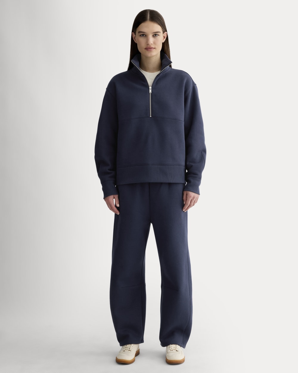 womens-laid-back-fleece-half-zip-sweatshirt-navy
