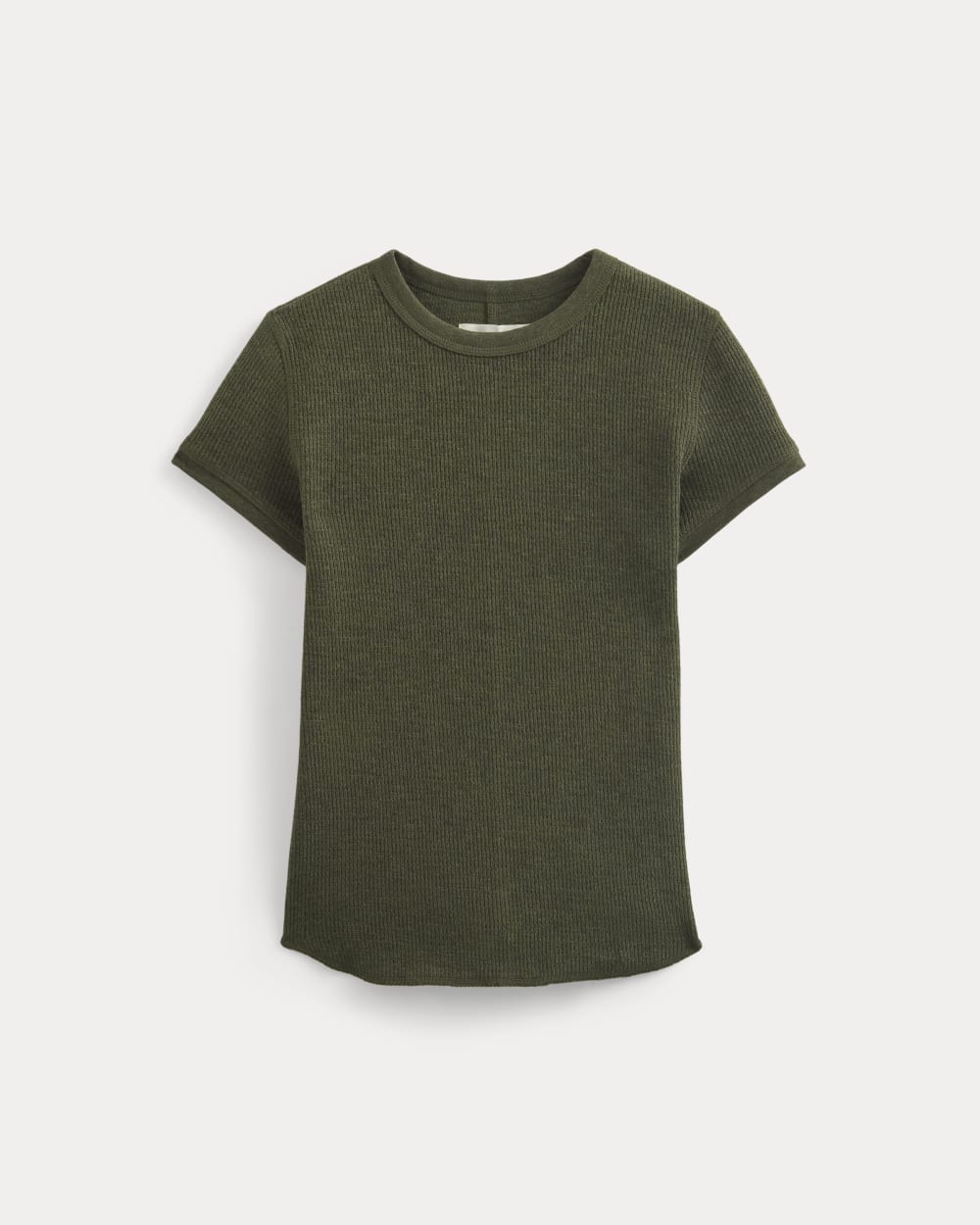 womens-shrunken-tee-in-cozy-waffle-heather-beech | alt