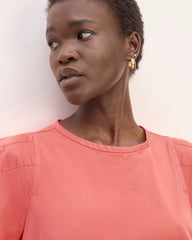 womens-short-sleeve-puff-midi-dress-coral