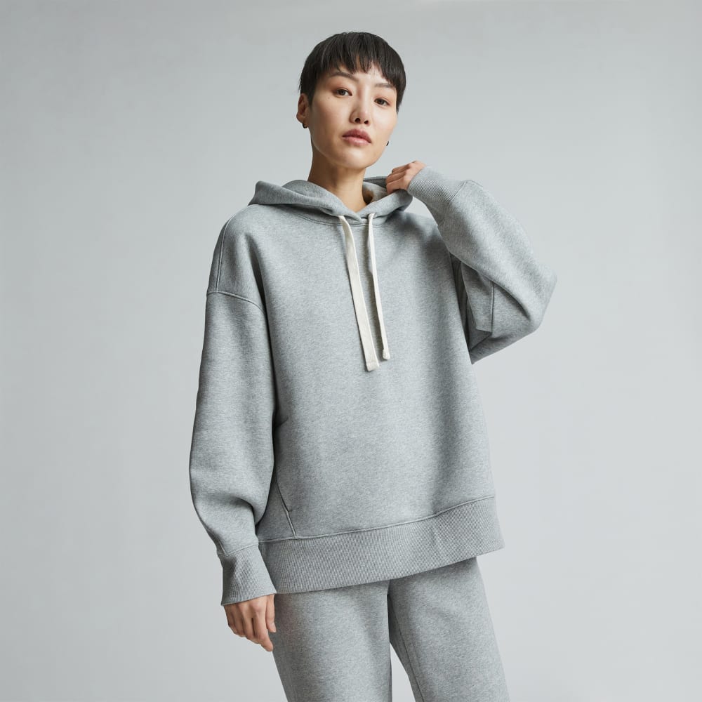 womens-retrack-hoodie-heather-grey | primary