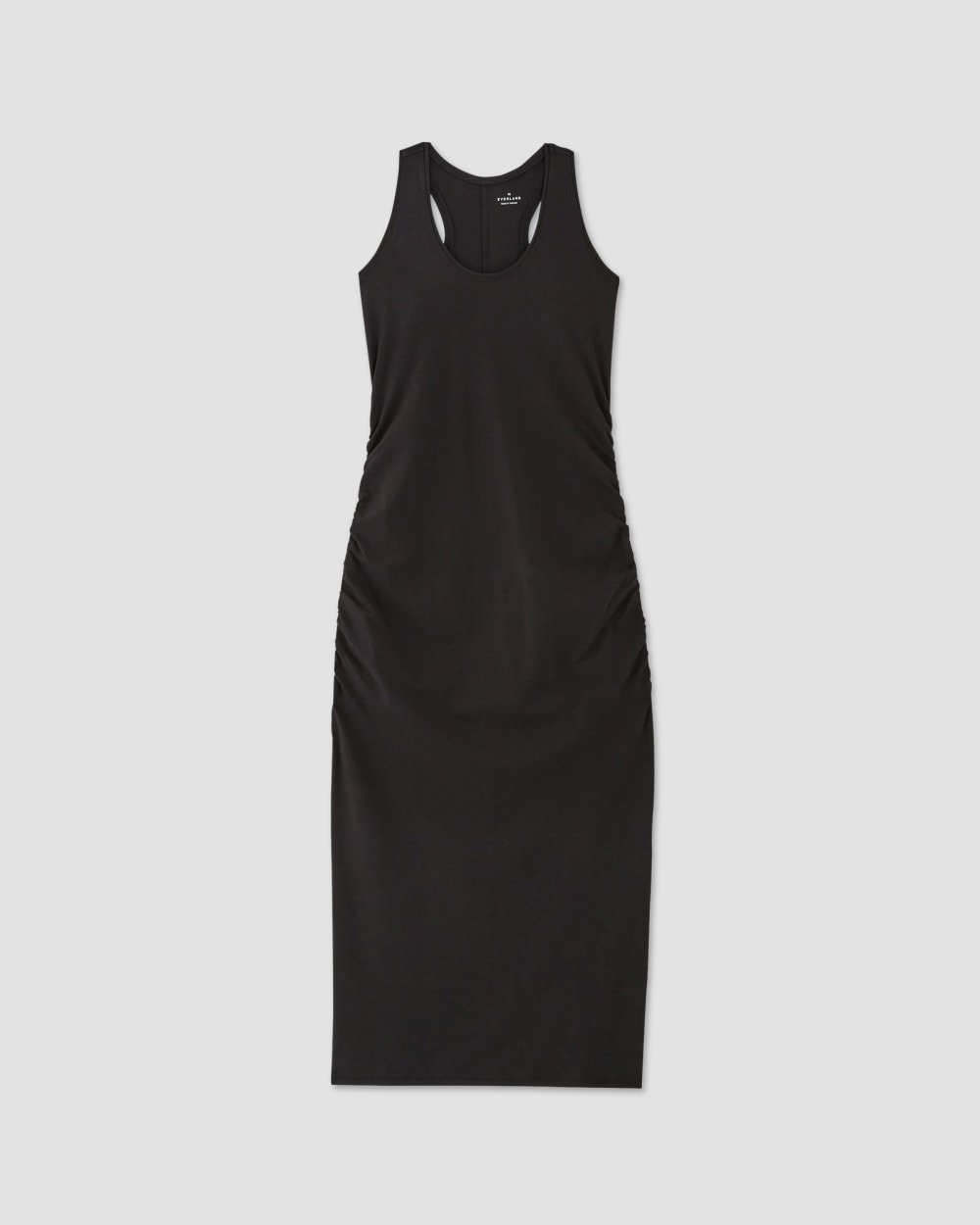 womens-supima-form-racer-dress-black | alt