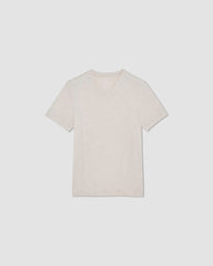 mens-essential-organic-v-tee-uniform-heathered-oat | alt