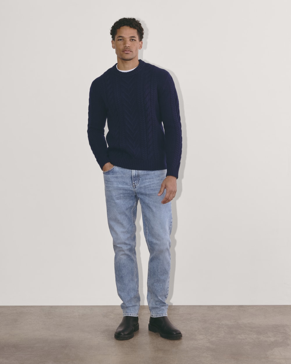 mens-felted-merino-cable-knit-navy