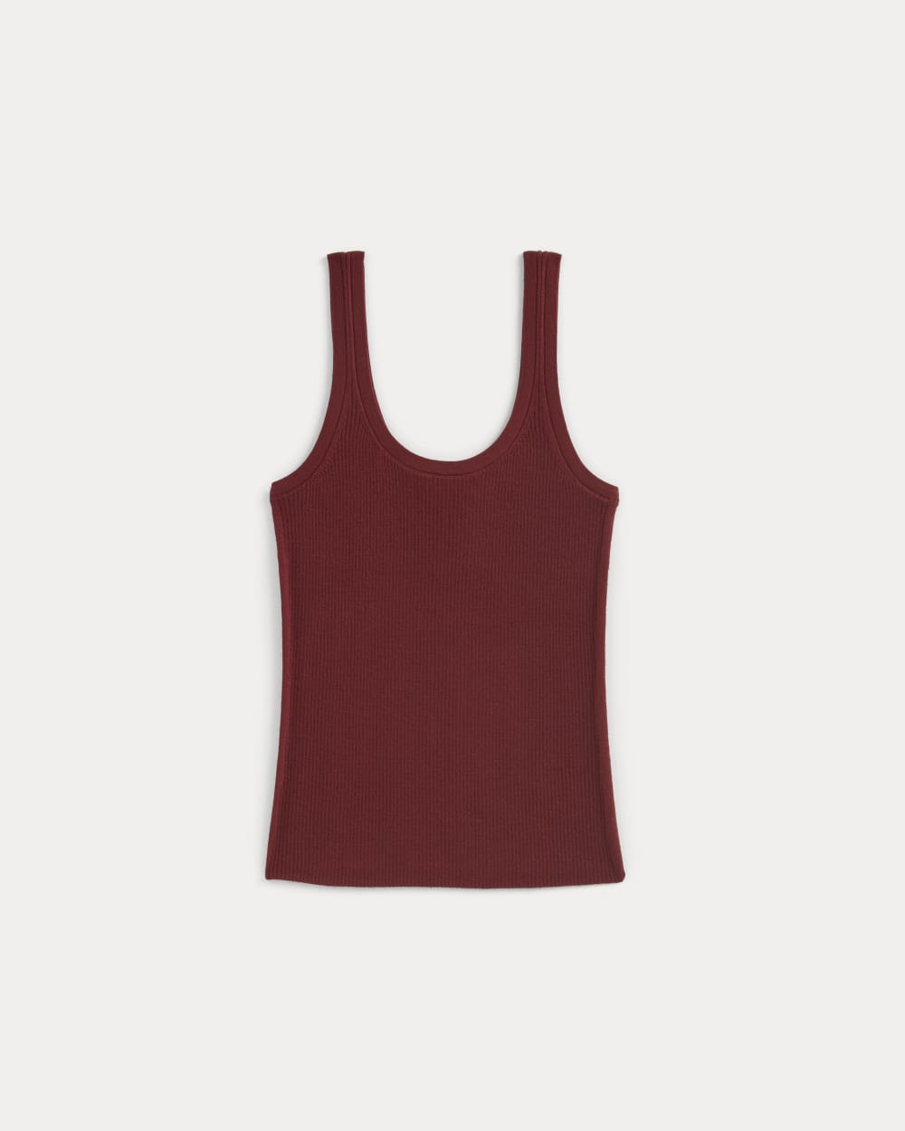 womens-light-ribbed-cami-in-soft-merino-merlot | alt