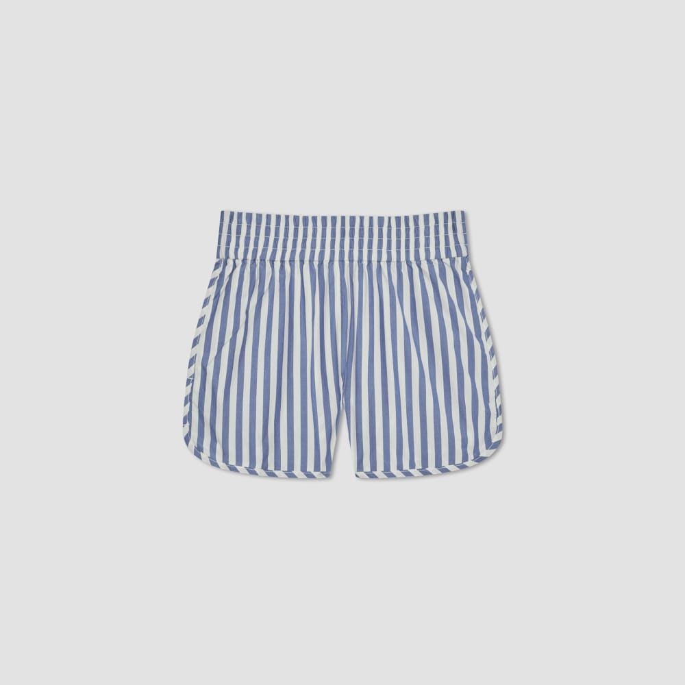womens-poplin-boxer-short-mazarine-blue-bone | alt