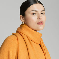 unisex-recashmere-scarf-kumquat