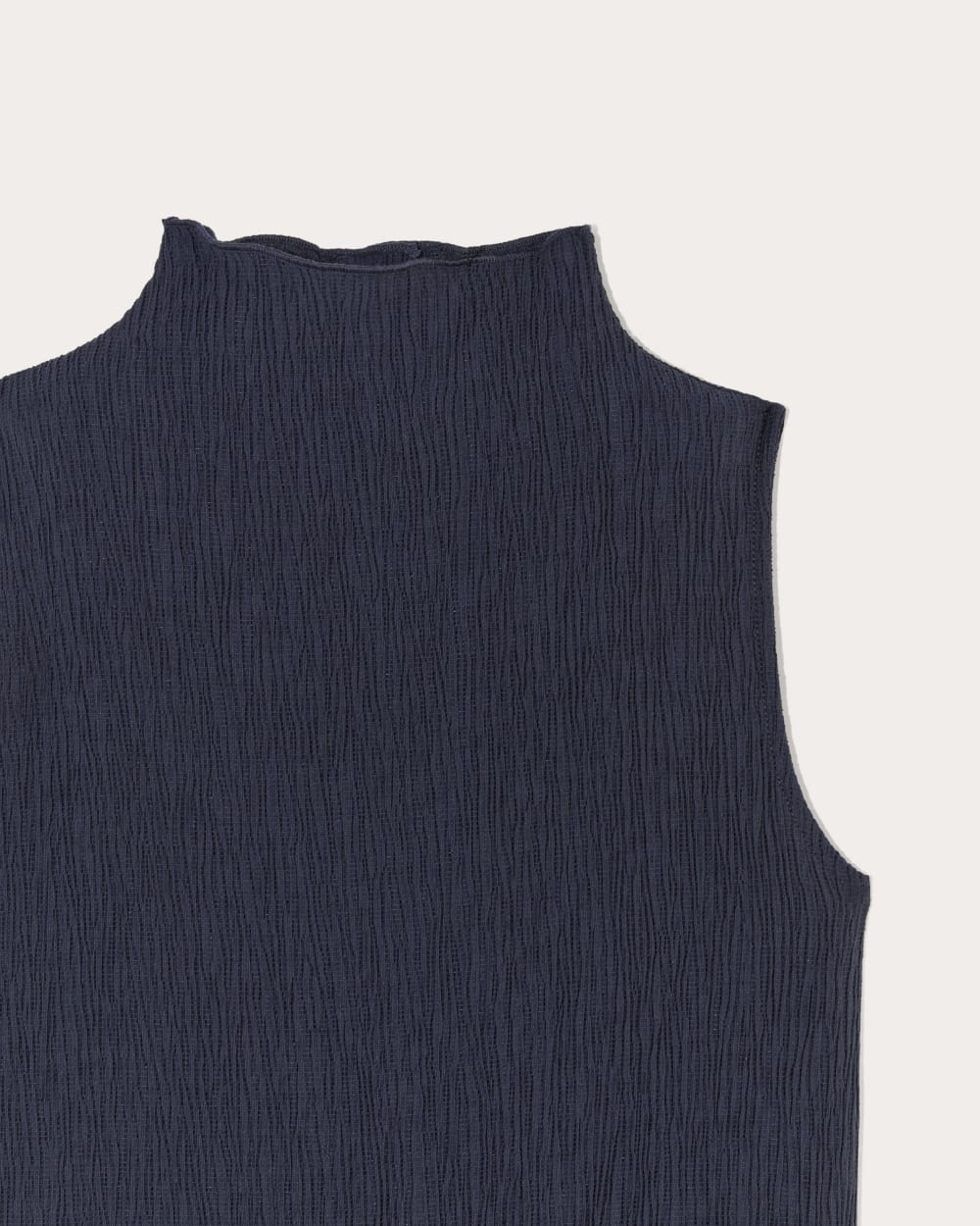 womens-crinkle-tank-navy