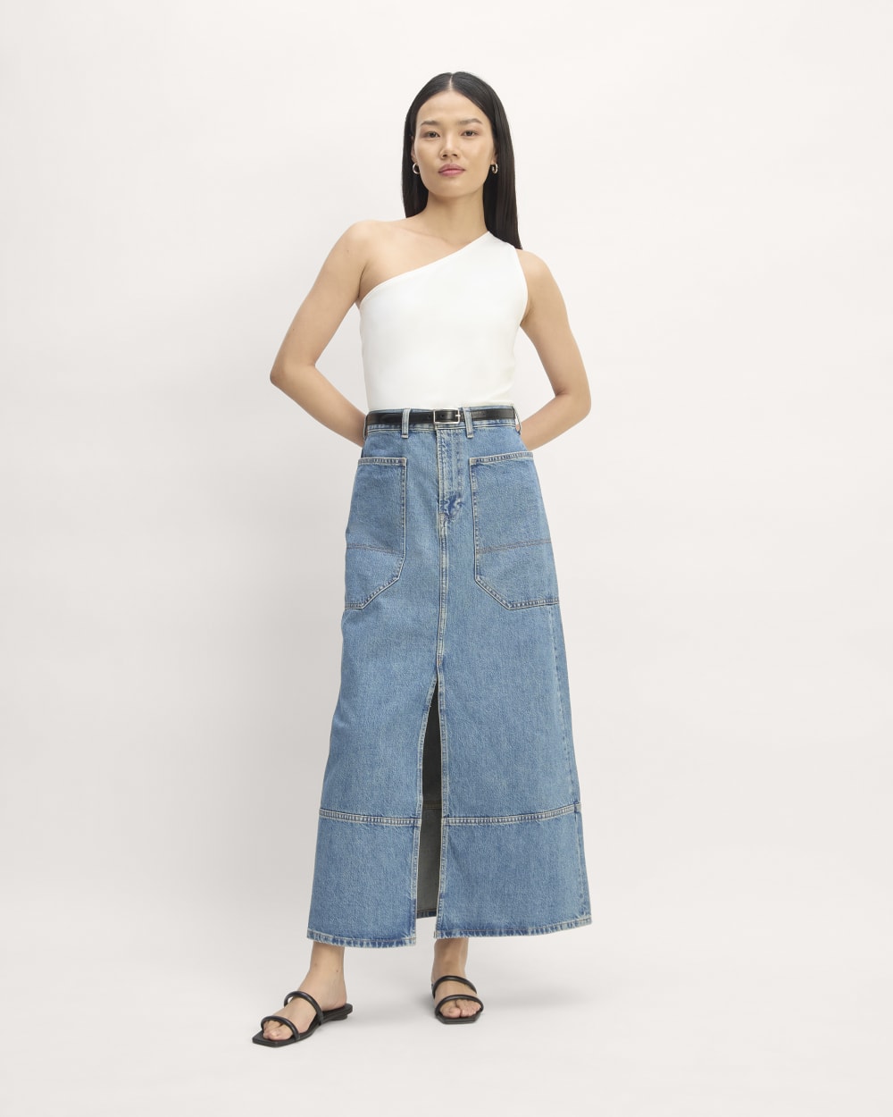 womens-supima-form-one-shoulder-tank-white