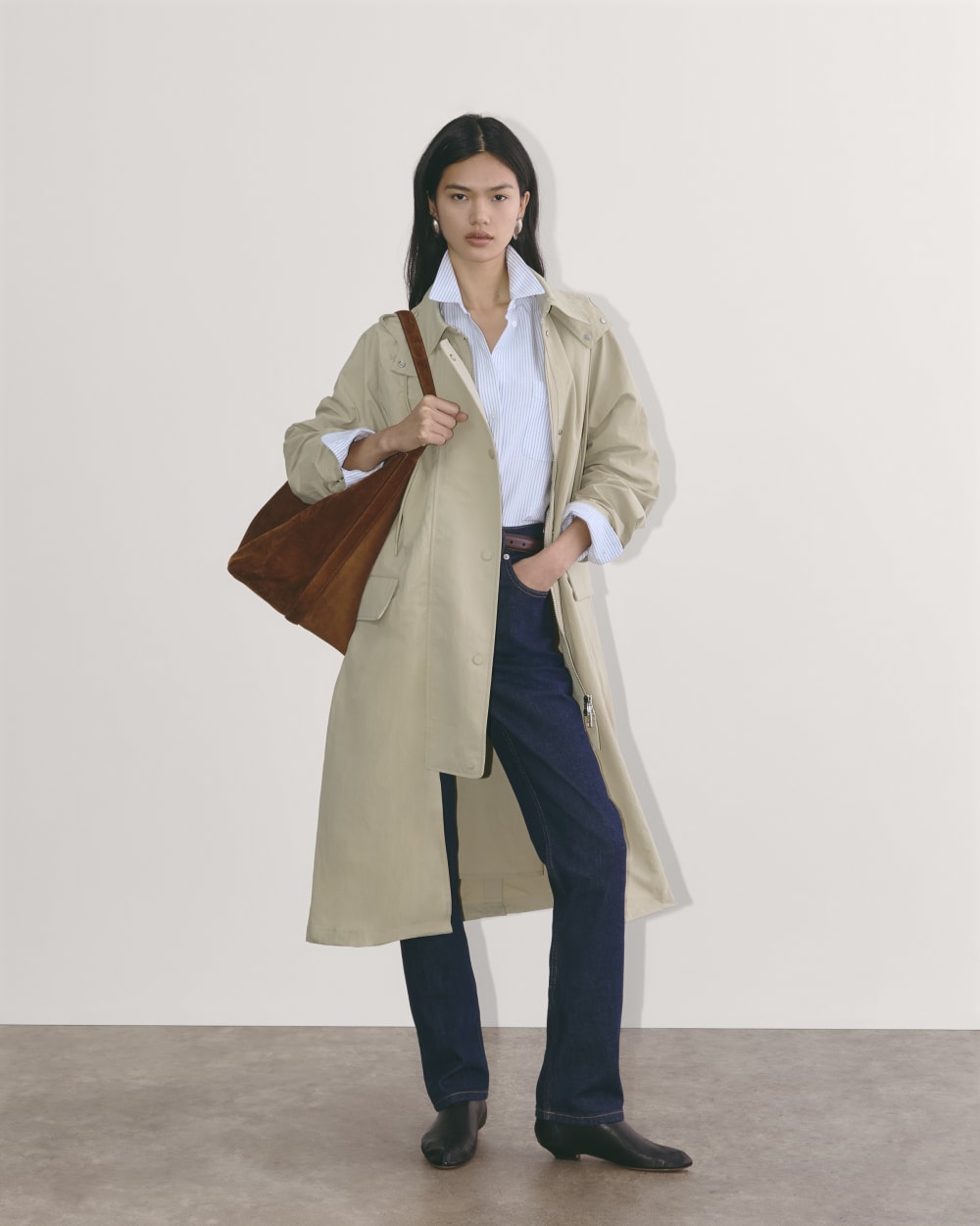 womens-oversized-anorak-trench-coat-khaki | primary