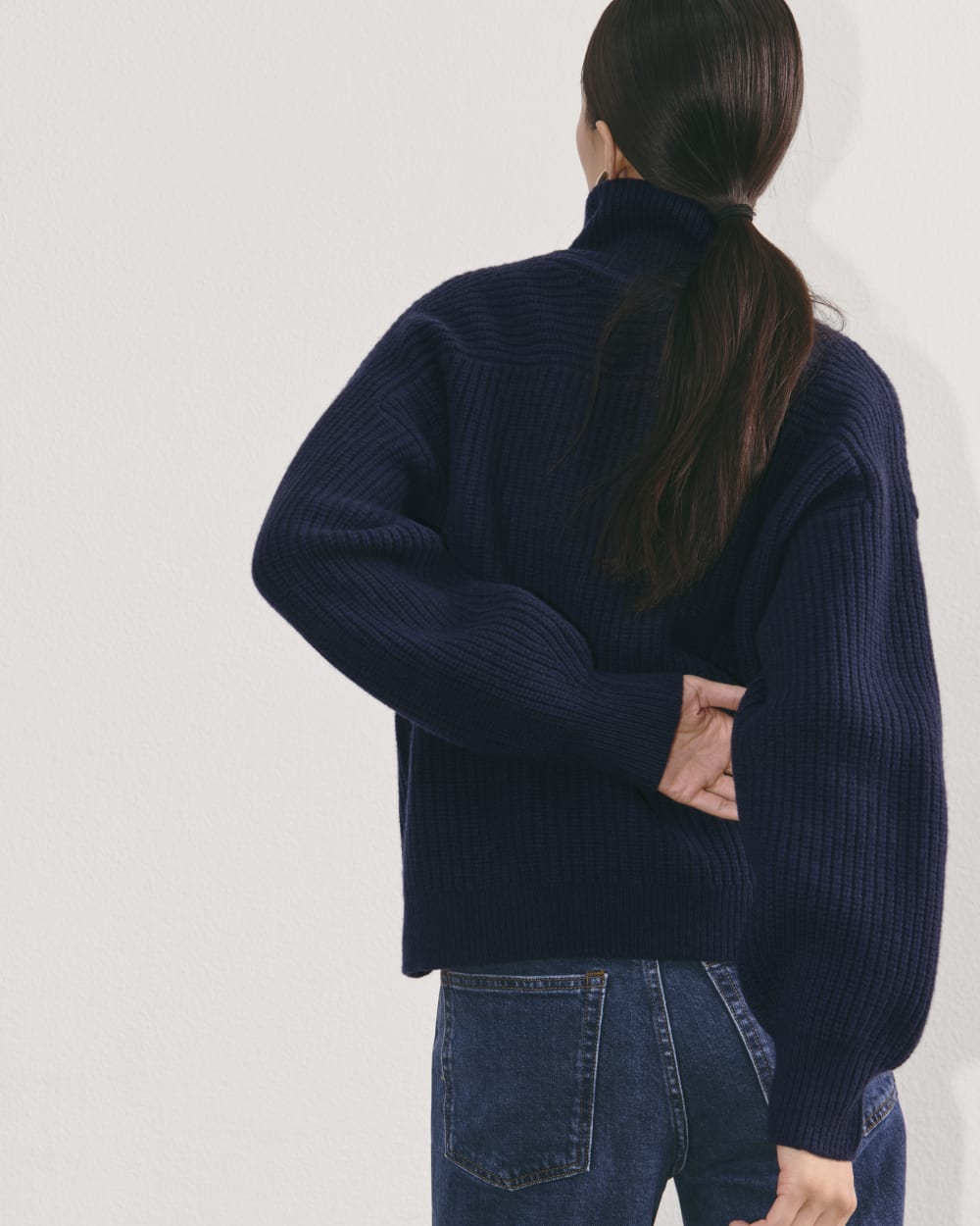 womens-felted-merino-halfzip-sweater-navy