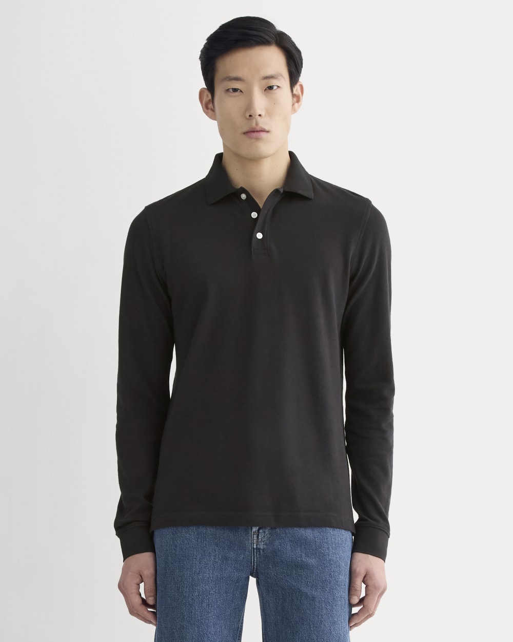 mens-ls-pique-polo-black | primary