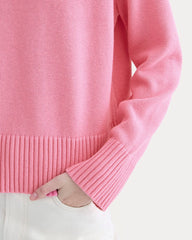 womens-organic-cotton-crew-sweater-deep-pink