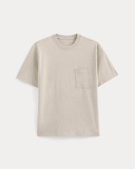mens-premium-weight-oversized-tee-heathered-oatmeal | alt