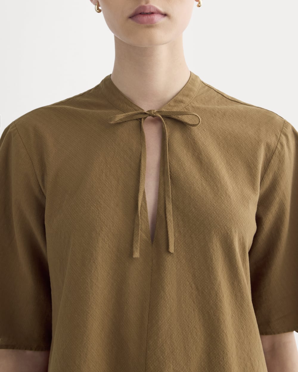womens-gauze-tie-front-shirt-toffee