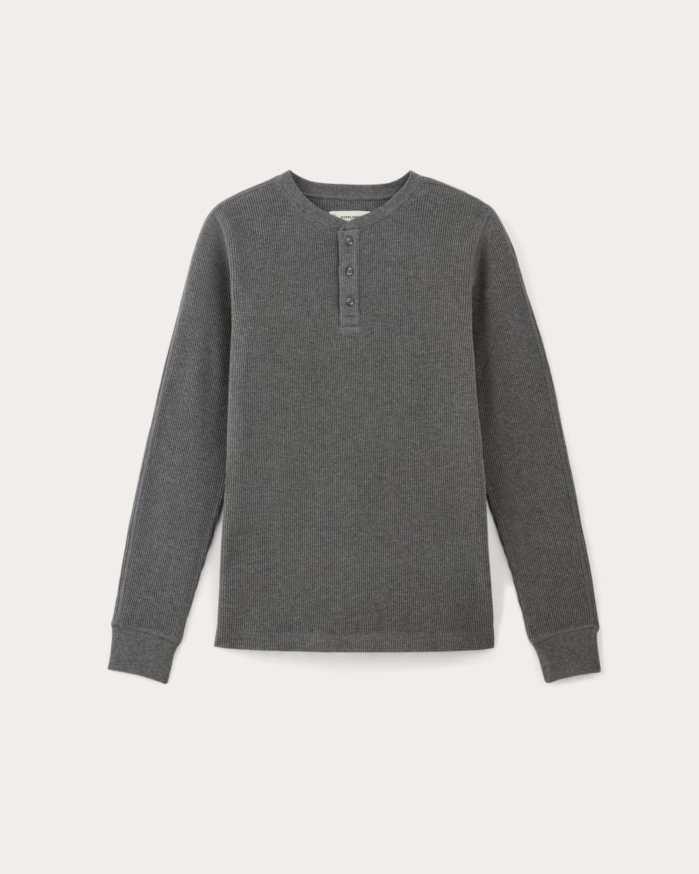 mens-waffle-ls-henley2-heather-charcoal | alt