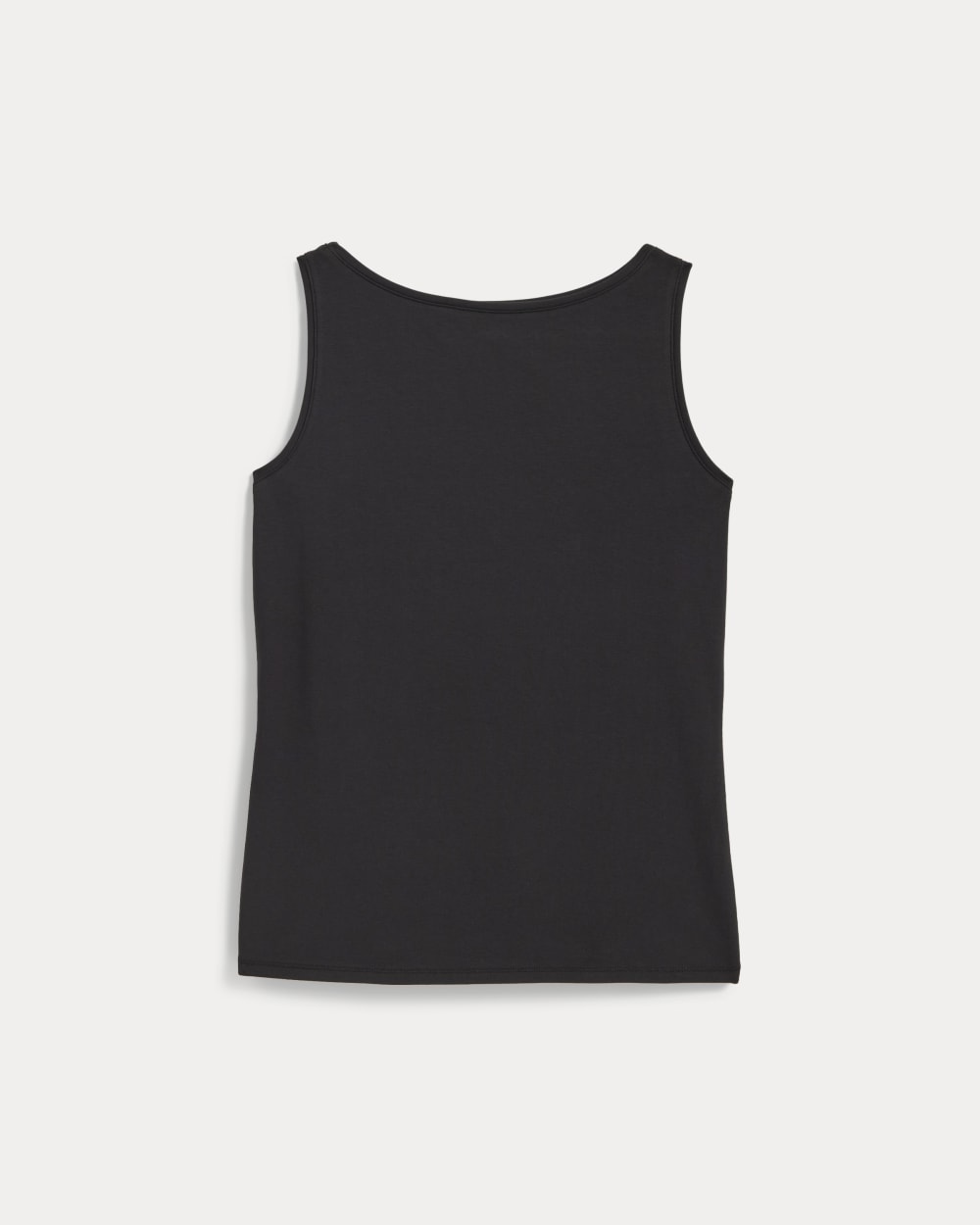 womens-supima-form-boatneck-tank-black | alt