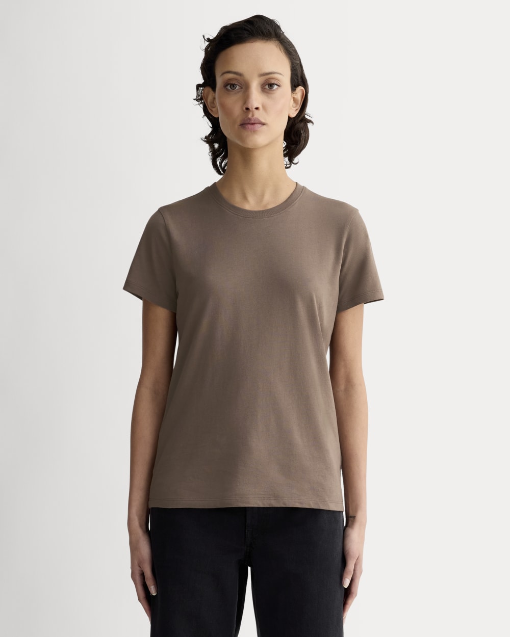 womens-organic-cotton-slim-crew-tee-clay | primary