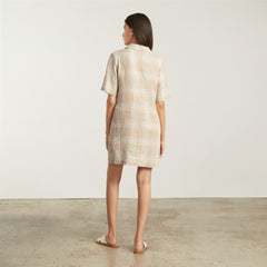 womens-linen-workwear-dress-coffee-grid