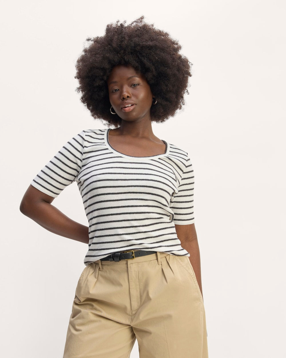 womens-vintage-rib-scoop-top-bone-black | primary