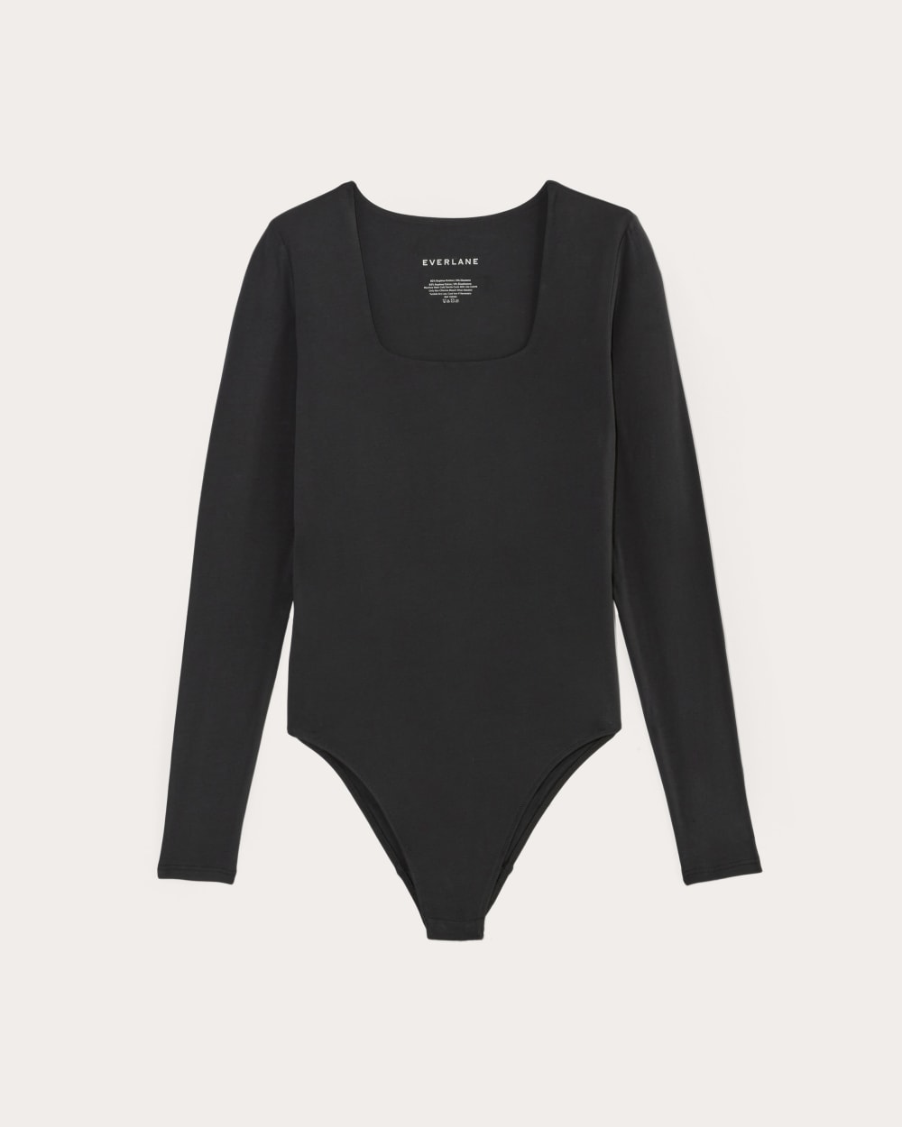 womens-long-sleeve-square-bodysuit-bikini-black | alt