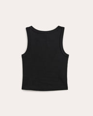 womens-selfie-boatneck-tank-black | alt