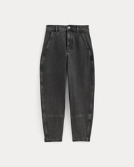 womens-utility-barrel-pant-denim-black | alt