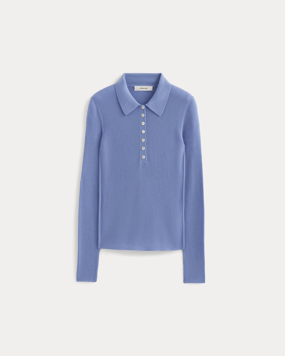 womens-ultrasoft-merino-ribbed-polo-bluebell | alt