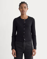 womens-cropped-cardigan-cotton-cashmere-black | primary